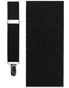 Cardi "William" Black Suspenders