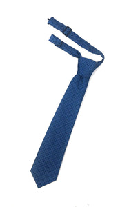 Cardi Pre-Tied Blue Regal Kids Necktie