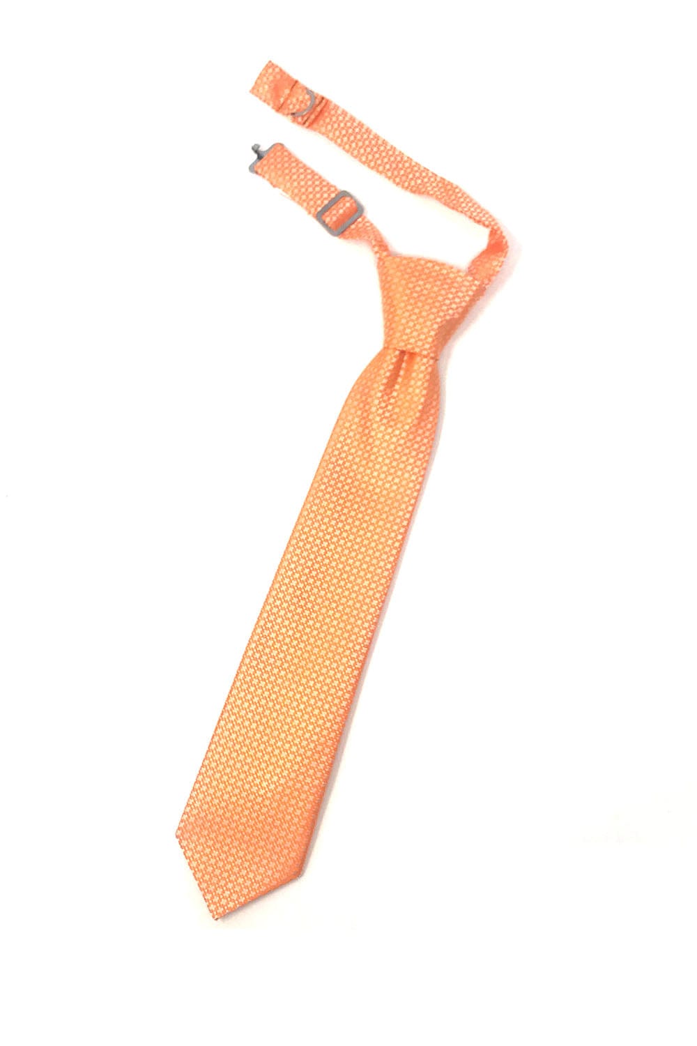 Cardi Pre-Tied Orange Regal Kids Necktie