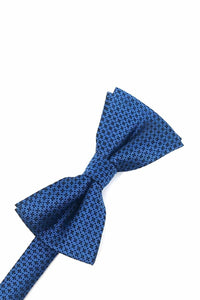 Cardi Pre-Tied Blue Regal Kids Bow Tie