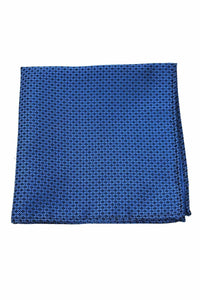 Cardi Blue Regal Pocket Square