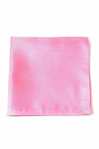Cardi Pink Regal Pocket Square