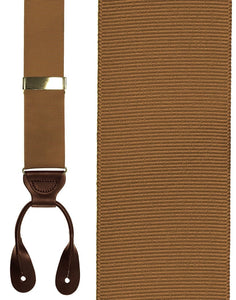 Cardi "Coffee Grosgraine Ribbon II" Suspenders
