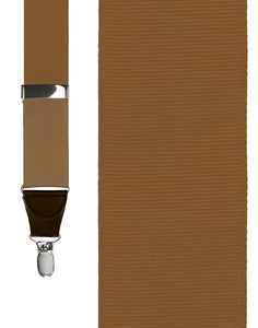 Cardi "Coffee Grosgraine Ribbon" Suspenders