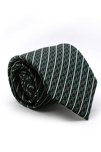 Ferrecci Black and Green Belvedere Necktie