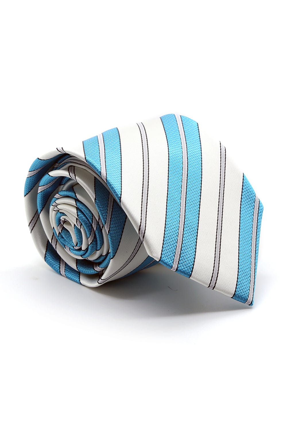 Ferrecci Turquoise and White Santa Maria Necktie
