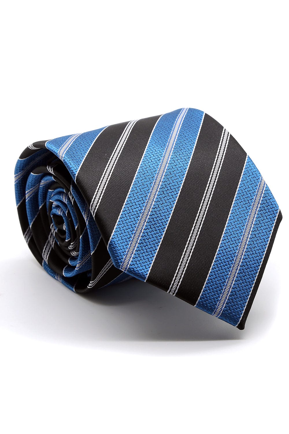 Ferrecci Turquoise and Black Santa Maria Necktie