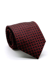 Ferrecci Red and Black Sonoma Necktie