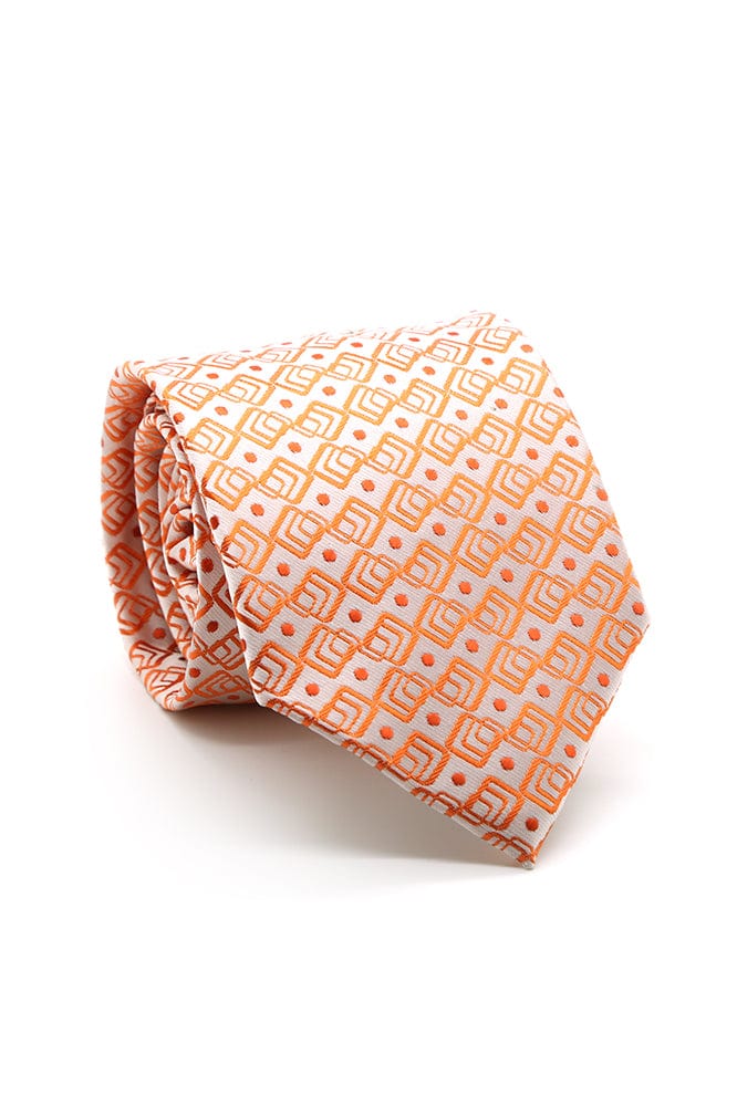 Ferrecci Orange Torrance Necktie