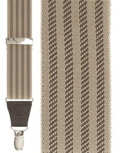 Cardi "Khaki Four Stripe" Suspenders
