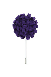 Ferrecci "Manzu" Purple Lapel Flower