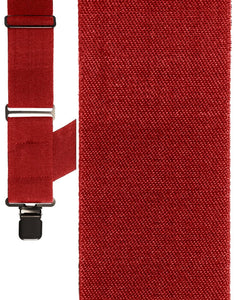 Cardi "Red Side Clip Wide" Suspenders