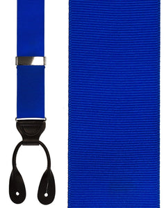 Cardi "Royal Blue Grosgraine Ribbon II" Suspenders