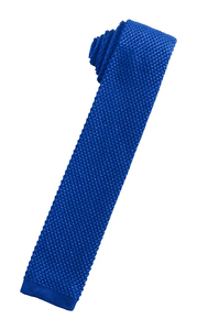 Cristoforo Cardi Royal Blue Silk Knit Necktie